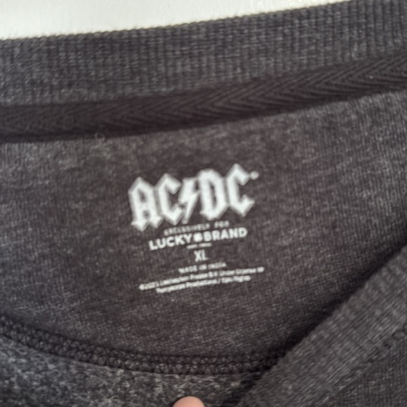 Lucky Brand Black Rock and Roll Sweatshirt - Picture 3 of 5